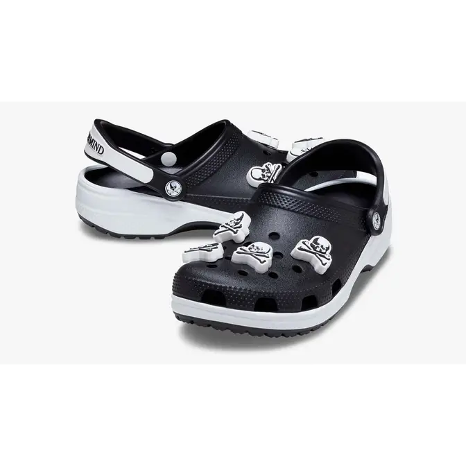 Mastermind Japan x Crocs Classic Clog Black White | Where To Mastermind Japan x Crocs Classic Clog Black White | Where To