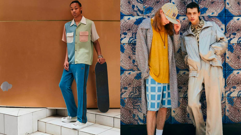 Image via Needles Needles Japan Inherits a Distinctly '70s Look for SS23