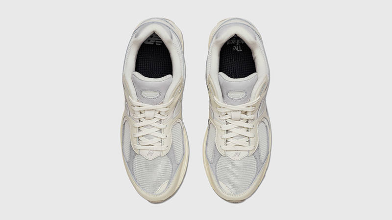 New Balance 2002R White Raw Cashew Top