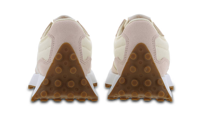 New Balance 327 Rose Macadamia Nut Back