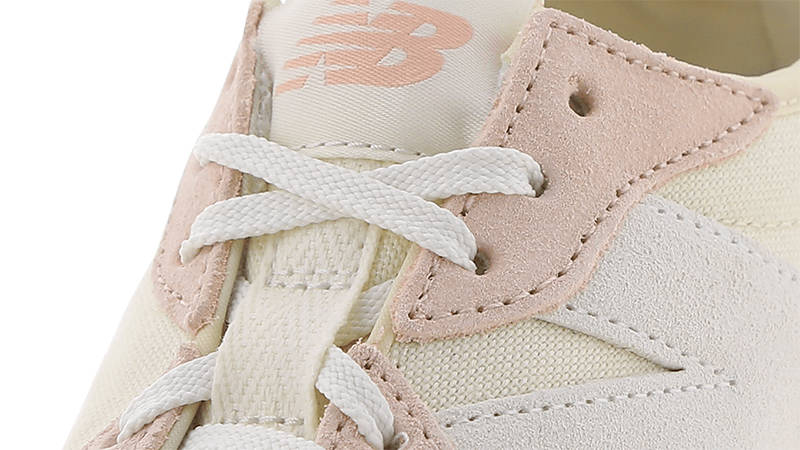New Balance 327 Rose Macadamia Nut Detail