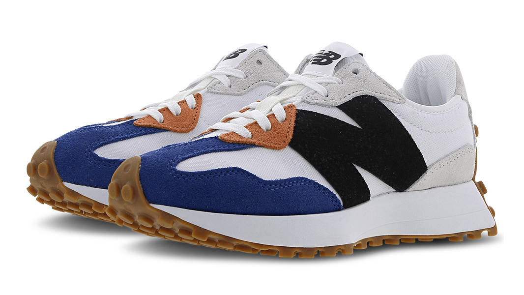 New Balance 327 White Blue Copper WS327FWS Side