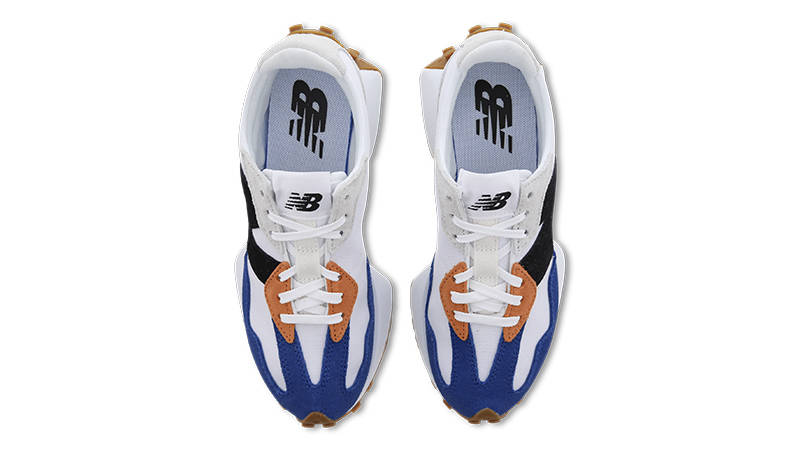 New Balance 327 White Blue Copper WS327FWS Top
