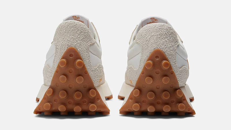 New Balance 327 White Yellow Gum WS327BY Back