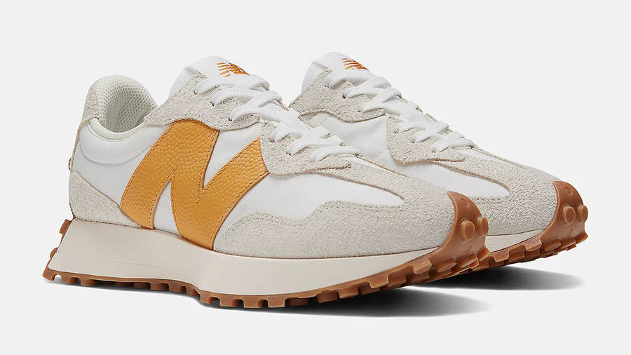 New Balance 327 White Yellow Gum | Where To Buy | WS327BY | The Sole ...