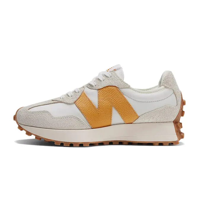 New Balance 327 White Yellow Gum | Where To Buy | WS327BY | The Sole ...