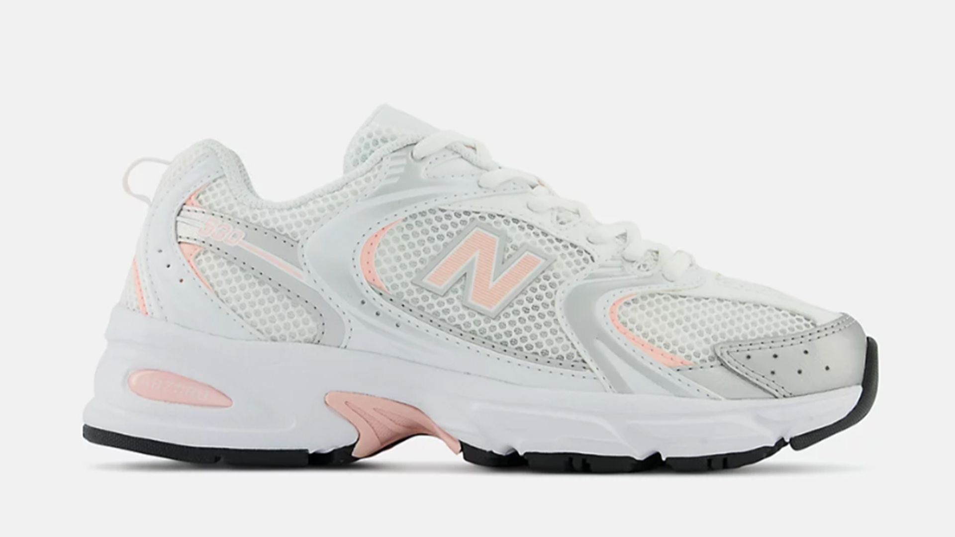 new balance 530 white pink