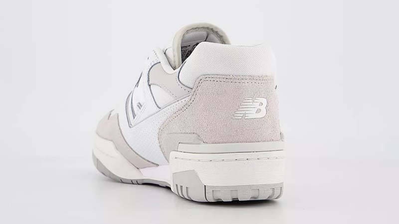 New Balance 550 Grey White Beige Back