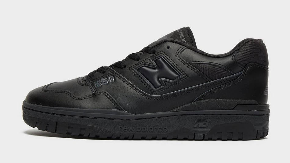 new balance 550 triple black