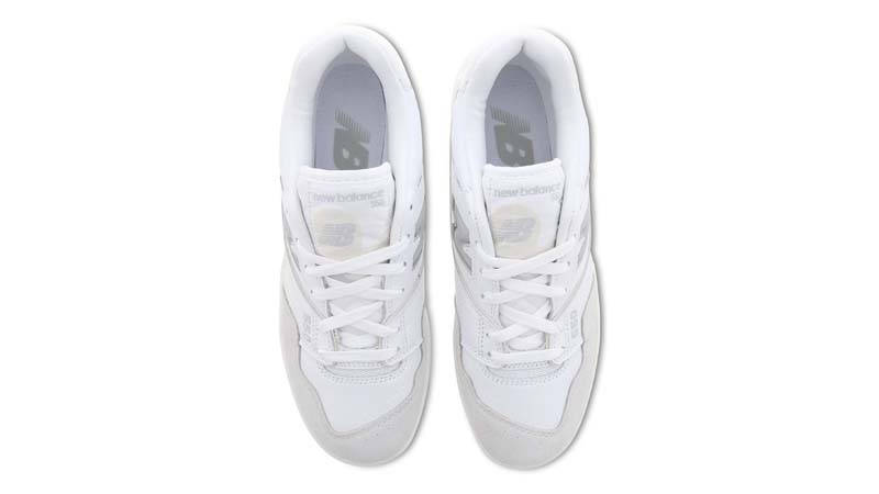 New Balance 550 White Summer Fog Middle