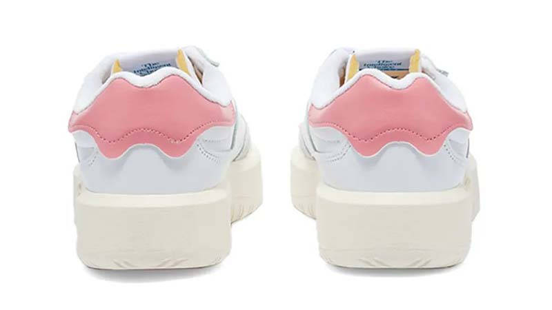New Balance CT302 White Natural Pink Back