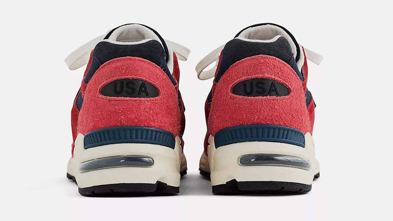 New Balance M990V2 Made in USA Chrysanthemum M990AD2 Back