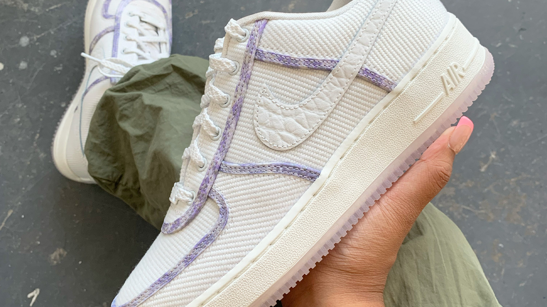 Nike AF1 Lavender