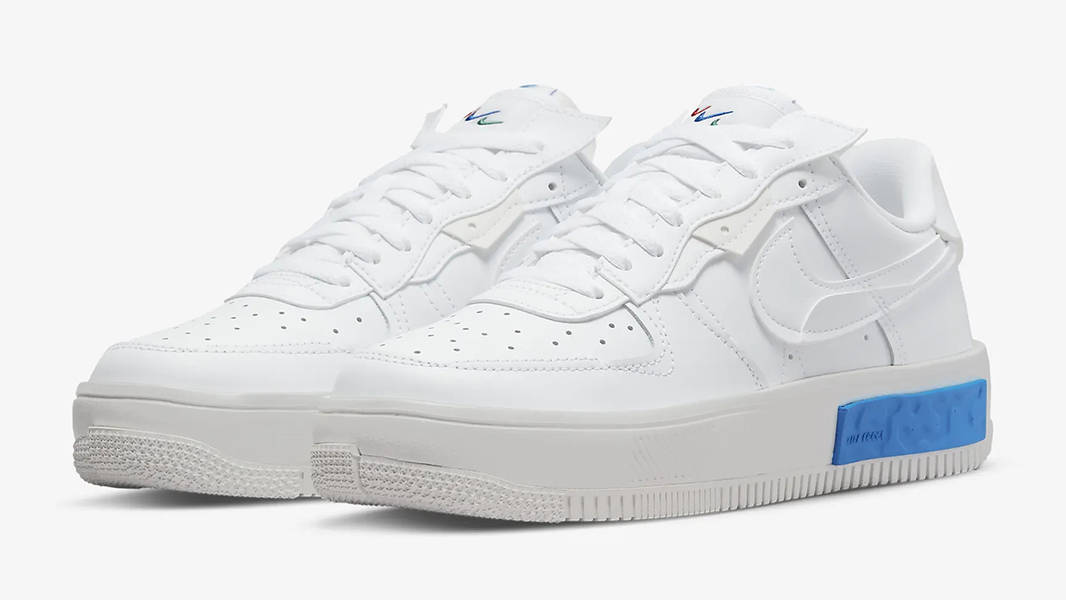 Nike Air Force 1 Fontanka White University Blue DH1290-101 Side