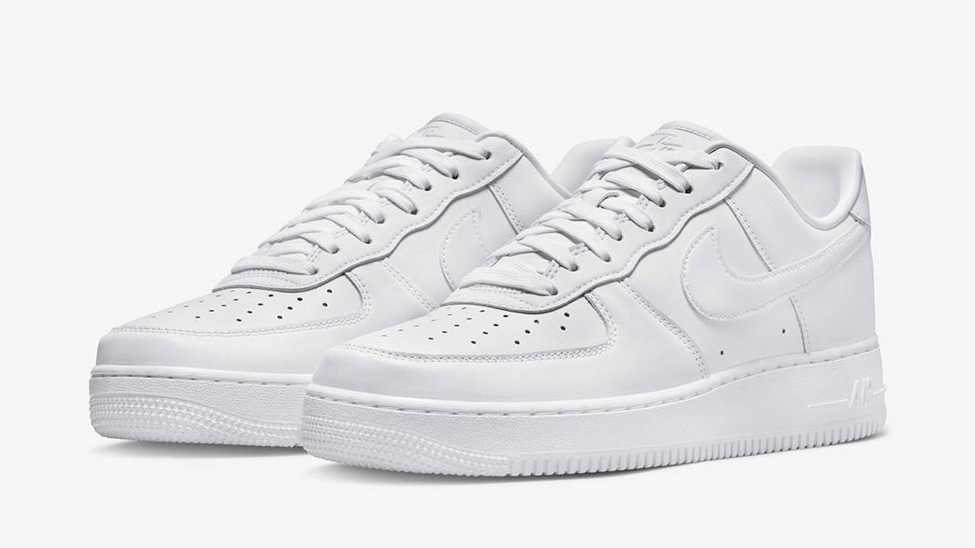 Nike Air Force 1 Fresh Triple White DM0211-100 Side