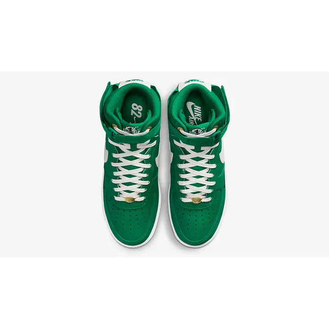 Nike Air Force 1 High Green White | Where To Buy | DQ7584-300 | The ...