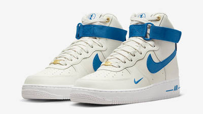 Nike Air Force 1 High Since 82 White Blue DQ7584-100 Side