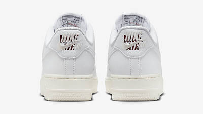 Nike Air Force 1 Low Jewel Double Swoosh White DZ5616-100 Back