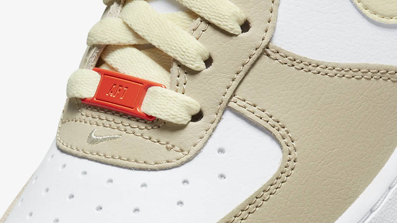 Nike Air Force 1 Low Rattan Coconut Milk DZ2771-211 Detail