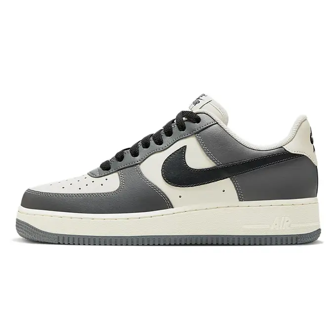 Nike Air Force 1 Low Sail Grey Black | Where To Buy | FD9063-100 | The ...