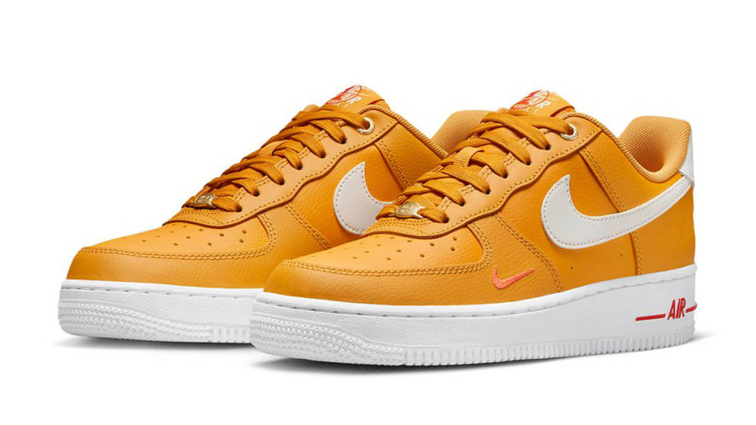 Nike Air Force 1 Low Since 82 Golden Orange DQ7582-700 Side
