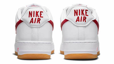 Nike Air Force 1 Low Since 82 White Red DJ3911-102 Back
