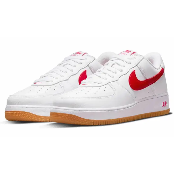 Nike Air Force 1 Low Since 82 White Red | Where To Buy | DJ3911-102 ...