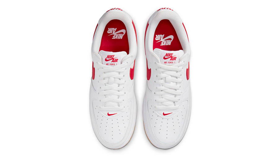 Nike Air Force 1 Low Since 82 White Red DJ3911-102 Top