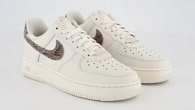 Nike Air Force 1 Low Snakeskin Sail Front