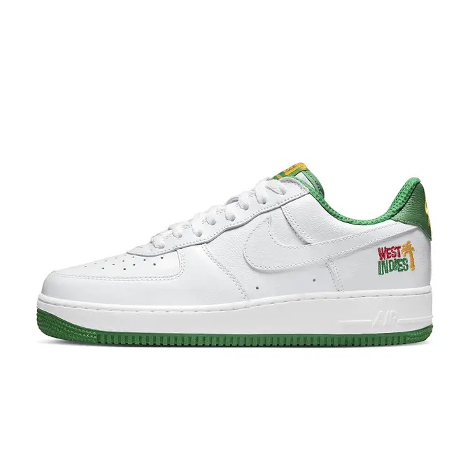 Nike Air Force 1 Low West Indies | Where To Buy | DX1156-100 | The Sole ...