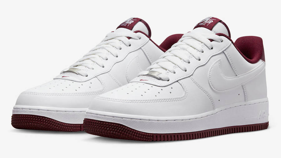 Nike Air Force 1 Low White Dark Beetroot DH7561-106 Side