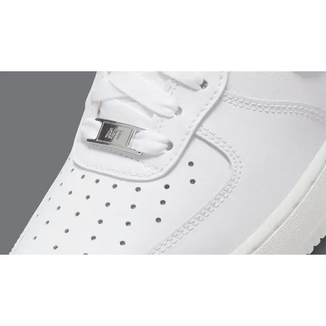Nike WMNS Air Force 1 Low White Gold Silver DD8959-106