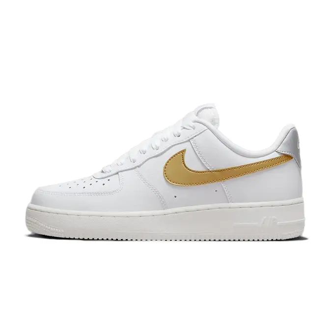 Nike Air Force 1 Low White Gold Silver | Where To Buy | DD8959-106 ...