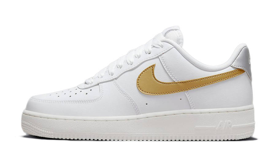 Nike Air Force 1 Low White Gold Silver DD8959-106