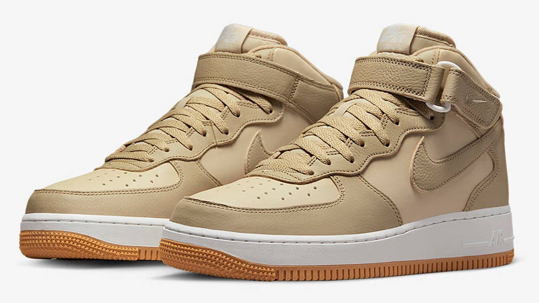 Nike Air Force 1 Mid Limestone DV7585-200 SIde