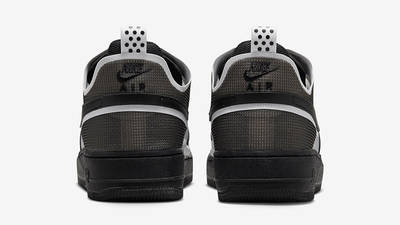 Nike Air Force 1 React Black White DM0573-002 Back