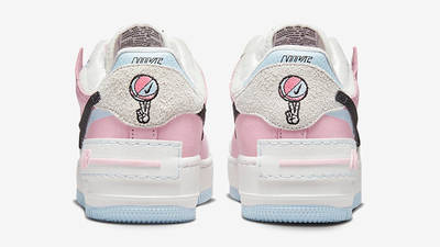 Nike Air Force 1 Shadow Hoops White Pink DX3358-100 Back
