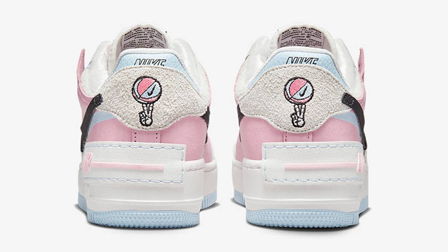 Nike Air Force 1 Shadow Hoops White Pink DX3358-100 Back
