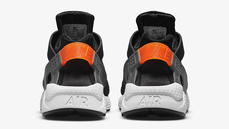 Nike air huarache orange and black best sale