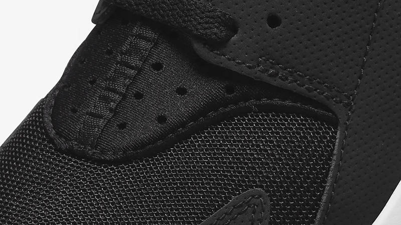 Nike Air Huarache Black Safety Orange DX2659-001 Detail
