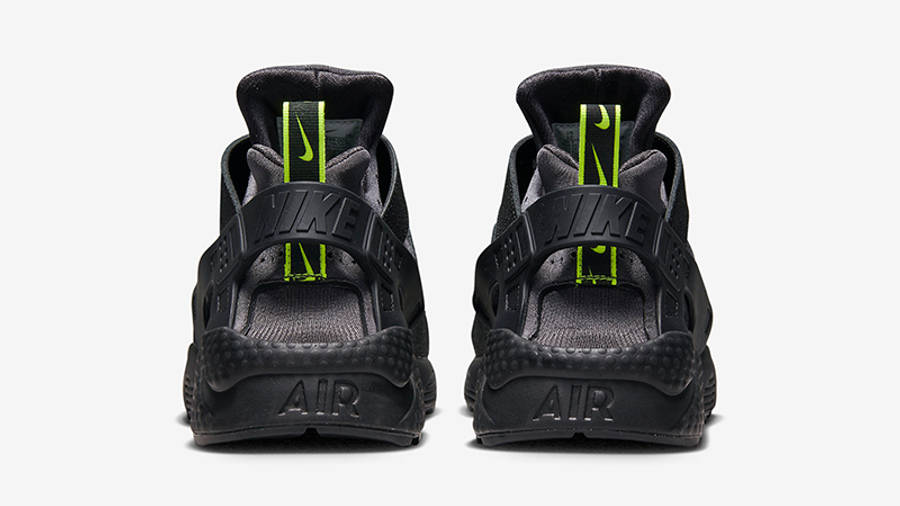 Nike Air Huarache Black Volt DZ4499-001 Back