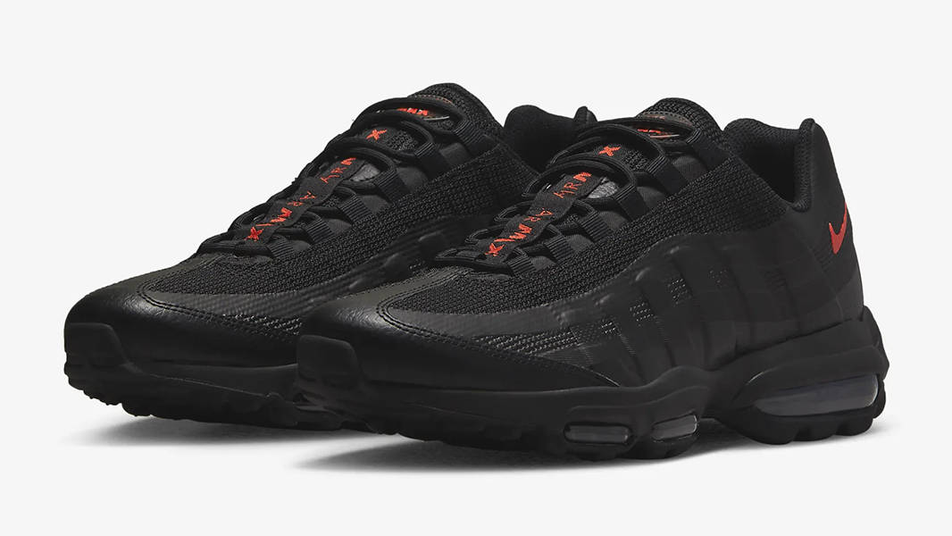 Nike Air Max 95 Ultra Black Crimson DX2658-001 Side