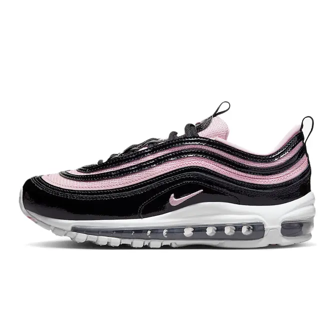 Nike Air Max 97 Pink Black Patent | Where To Buy | DM8268-600 | The ...