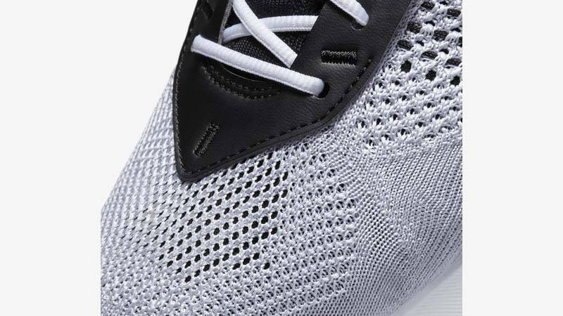 Nike Air Max Flyknit Racer Black White Closeup 1