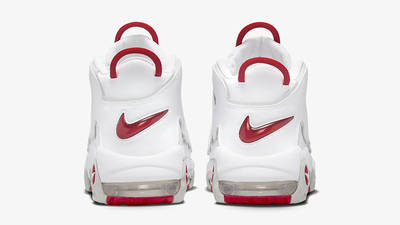 Nike Air More Uptempo White Red Grey DX8695-100 Back