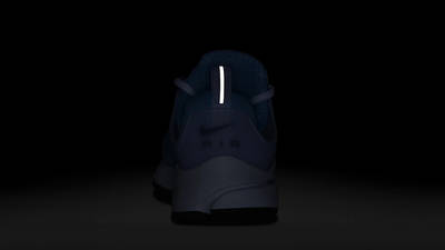 Nike Air Presto University Blue CT3550-403 on dark