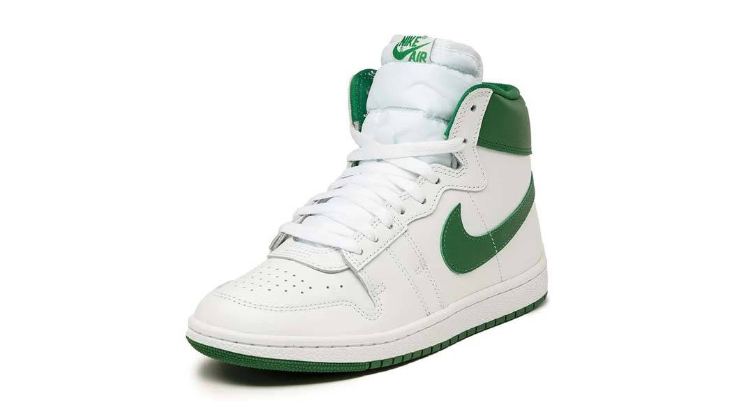 Nike Air Ship White Green Front