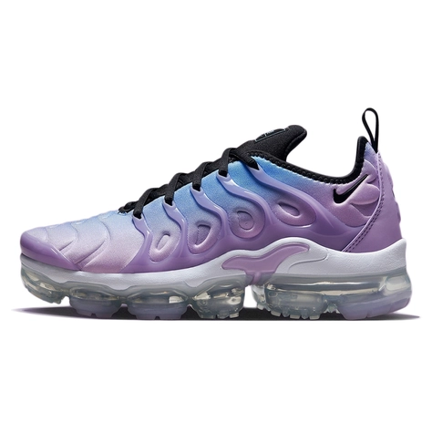 vapormax plus purple and turquoise