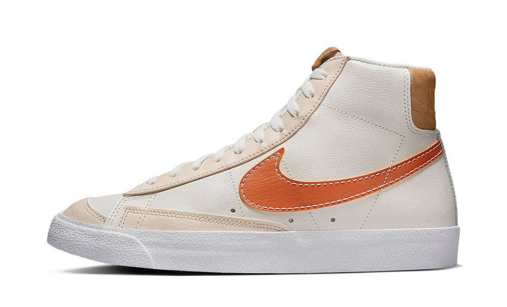 Nike Blazer Mid 77 Inspected By The Swoosh Hot Curry White