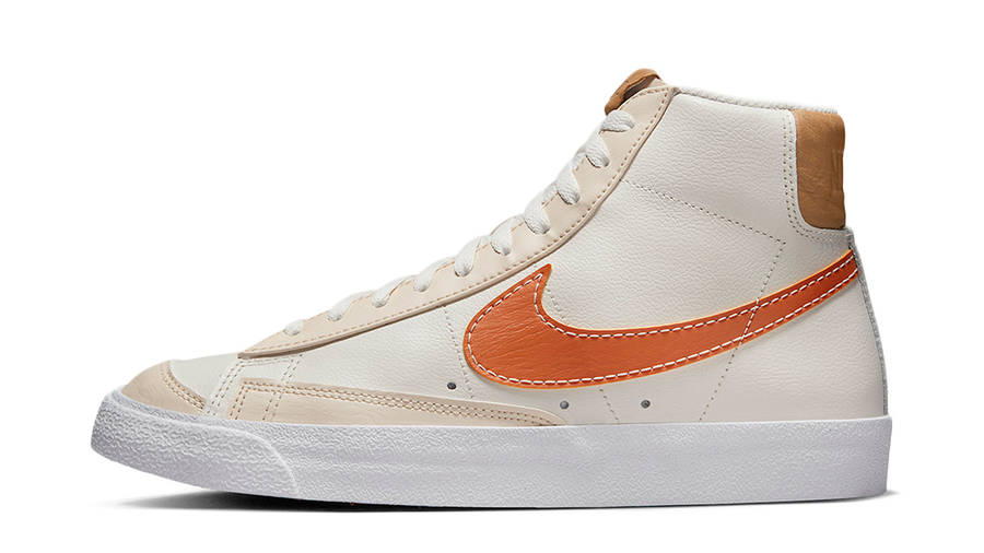 Nike Blazer Mid 77 Inspected By The Swoosh Hot Curry White DQ7674-001